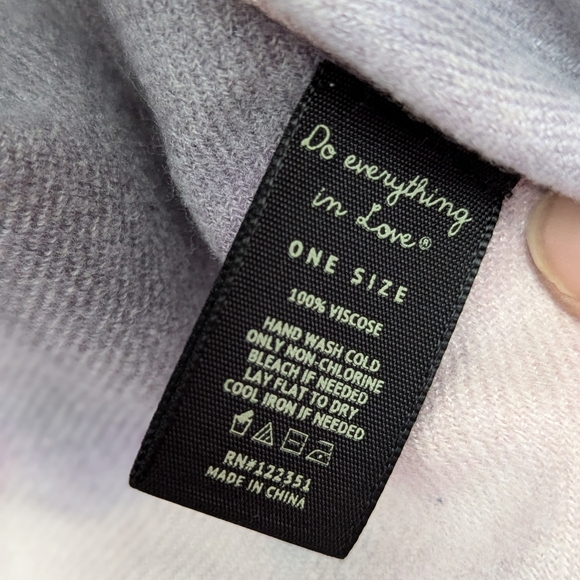 Free People Tie Dye kimono, One size, Color:Purple - Picture 3 of 5